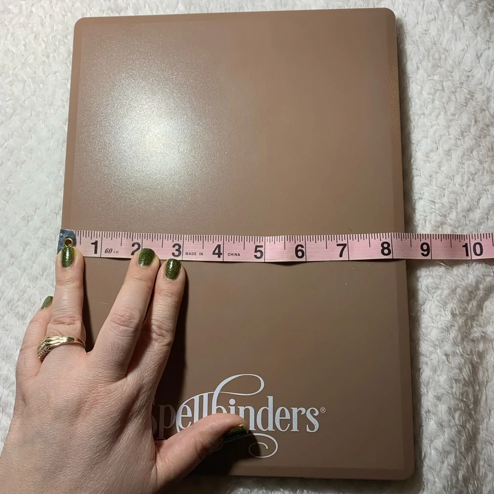 XL Spellbinders pocket full of posies die cut